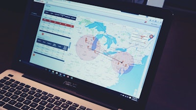 lanehub platform on laptop
