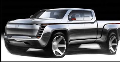 Rendering of the Lordstown Endurance which replaces the W-15.