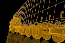 semi-truck rendering