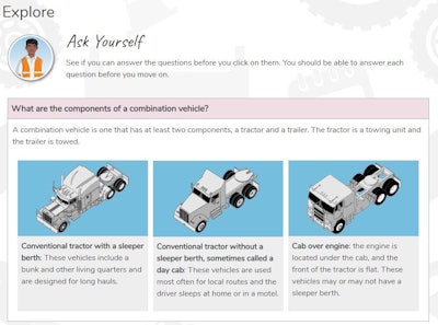 The Luma ELDT eNugget Solution uses various media to cover required training topics. Drivers can also learn in their native languages.