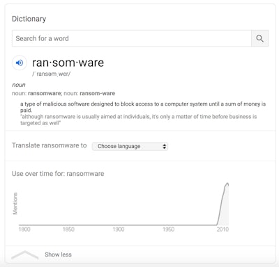 ransomware definition