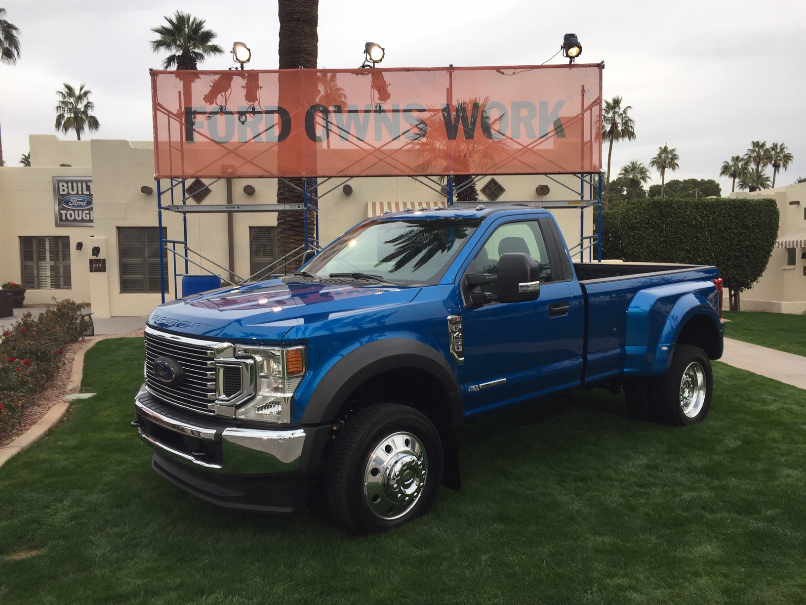 2020 Ford F-450 Super Duty on display