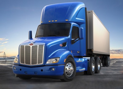 Peterbilt reports that more customers are specing their trucks with collision mitigation features.
