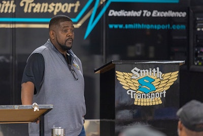 Eric Nelson, vice president of safety and recruiting for Smith Transport
