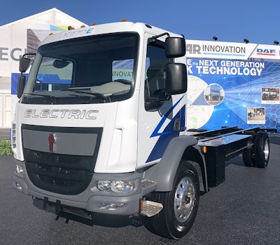 Kenworth’s K270E is equipped with Dana-designed e-Powertrain system.