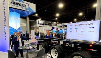 CIE Manufacturing’s Trevor Ash introduces Revere Monday at ATA’s Technology & Maintenance Council (TMC) Annual Meeting in Atlanta.