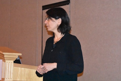 Mic Yariv, vice president and general manager of strategic initiatives, gave an update of new products under development at Omnitracs’ Innovation Center in Chicago.