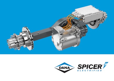 A drop-in solution for existing suspensions, the eS9000r e-axle features an electronically controlled parking pawl system that eliminates the need for an external solution on vehicles without a traditional transmission.