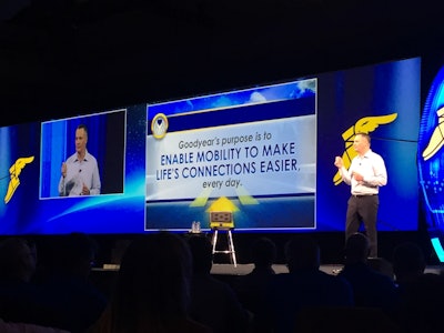 Kramer made it clear that Goodyear is embracing new mobility and encouraged other businesses to do the same.