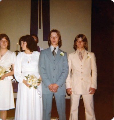 Mike Hasinec was married at the age of 18 and started working for Penske (Hertz at the time) at 19.