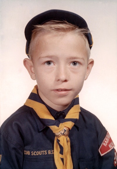 As a youth, Mike was active in scouting.