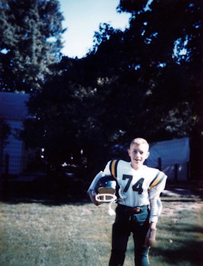 As a young teen, Mike was a junior varsity football players and also ran varsity track.
