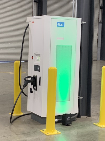 Greenlots installed two fully operational ABB 50kW DC fast charger at TEC Equipment’s Fontana dealership.