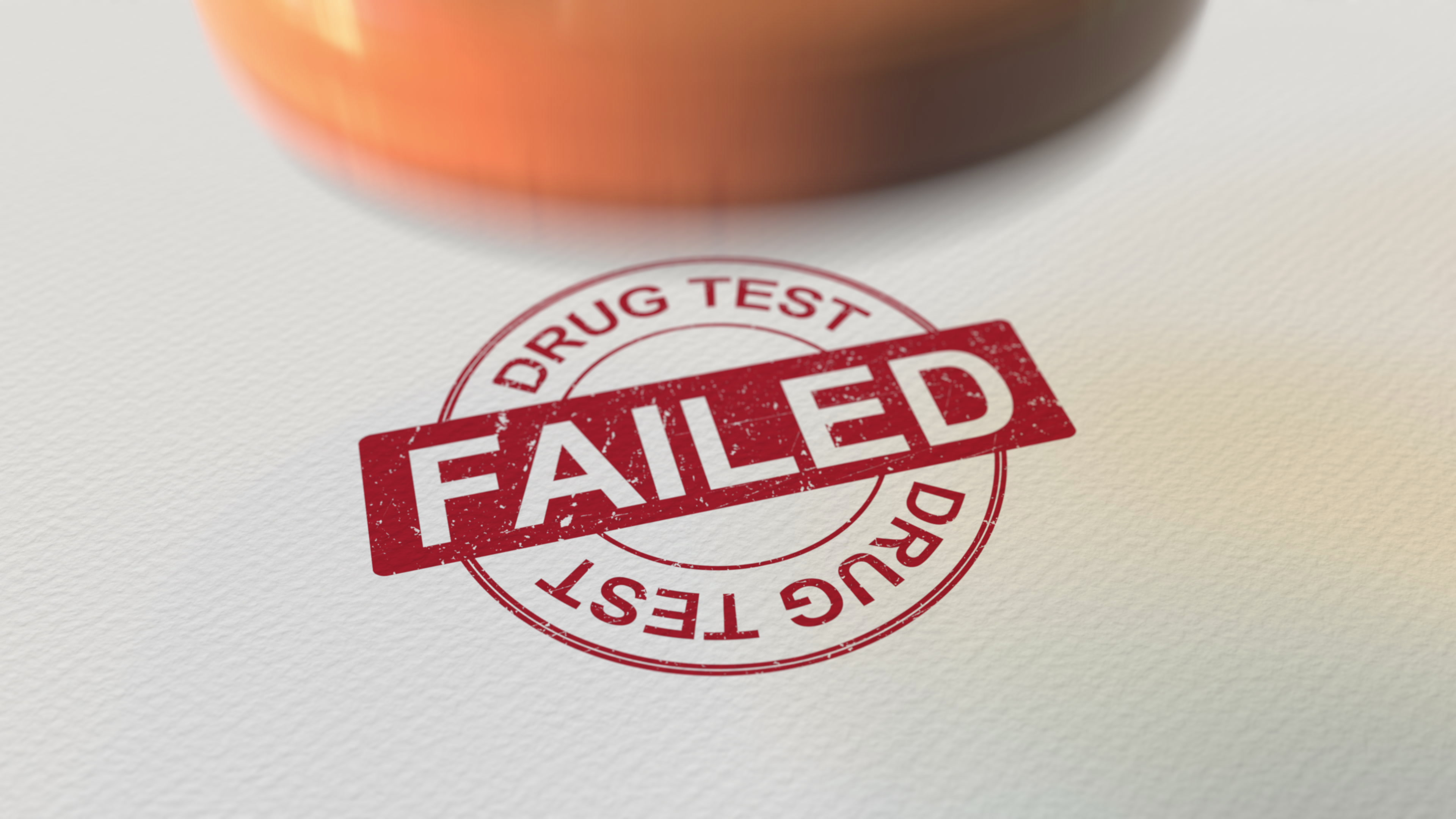 what happens if a truck driver fails a drug test