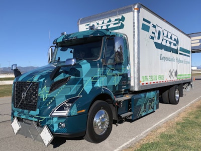 Volvo vnr electric truck top