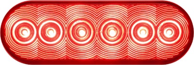 Smoke 6 Inch Red Lit