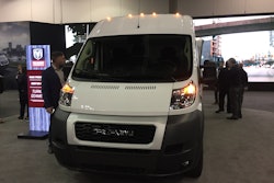 2021 Ram ProMaster with additional safety features was unveiled recently at the Work Truck Show in Indianapolis.