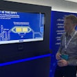 In its traveling lab, James Booth, commercial sector manager at Chevron, can walk attendees through the various components of a truck and how proper fluids affect their lifecycles.