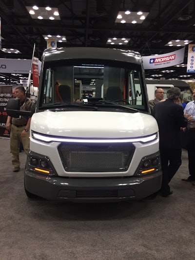 Morgan Olson believes e-commerce will benefit from an all-electric Class 2 step van which requires nothing more than a standard driver’s license to operate.