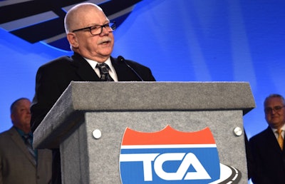 Don Lewis, with Wilson Logistics, was named the 2019 Company Driver of the Year by TCA and Truckers News.
