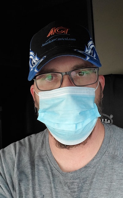 ACT drivers are required to wear masks during some stops. There’s no one-size-fits all when it comes to PPE and varying policies across the country, ACT vp of operations Brian Matthews said.