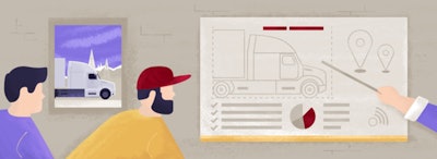 truck driver training cartoon