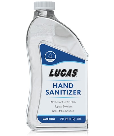 Lucas Oil Products Hand Sanitizer 2020 04 23 15 08