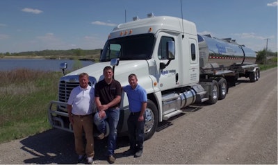 Roger Schmidt (left) founded the company in 1989. His son Gabe (middle) is director of operations and Josh Schmidt (right) is general manager.