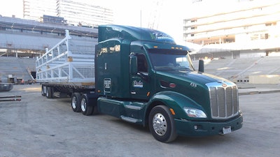 Despite a tough loss of construction-related hauling jobs in California, Packer Transportation has not had to layoff any of its employees.