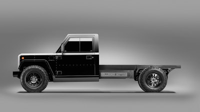 Bollinger Motors B2 Chassis Cab 2 Door Side