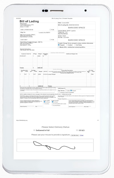 Can I re-print or change an existing BOL?