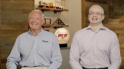 Shameek Konar (right) will take over as CEO of Pilot Company in January, while Jimmy Haslam (left) will transition to the chairman role.