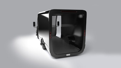 Bollinger’s DELIVER-E van features a low 18-inch floor height