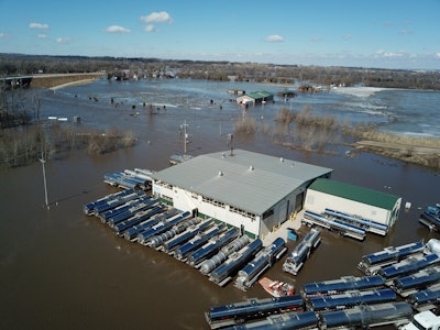 Liquid Trucking’s terminal flood