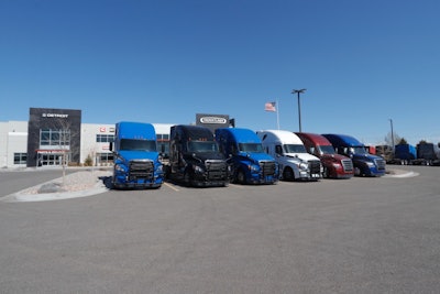 “It’s an individual fleet decision on whether to or when to purchase, when to grow their fleet and when they may reduce the size of their fleet, but it’s very common for our team to be talking about the used truck market and the situation in the financial market as far as favorable rates or increasing rates, as well as all the new technologies coming on the trucks, to help our customers determine that decision,” said Ron Long, executive vice president of sales and marketing for Premier Truck Group.