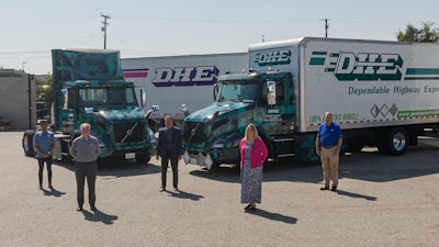 Dependable Highway Express will begin using two Volvo VNR Electric Class 8 trucks out of its Ontario, California, facility.