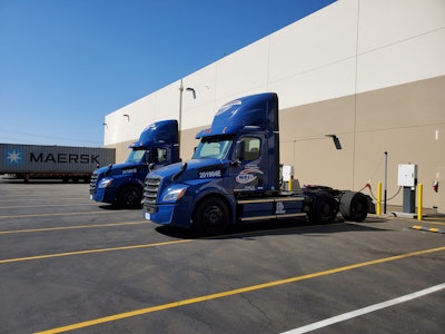 NFI has been pleased with the cost of electricity versus diesel. “I’m beating the price of diesel straight up by a pretty significant margin right now with the cost of electricity per mile and on top of that I’m getting LCFS credits,” said Jim O’Leary, vice-president of fleet services for NFI. “So we are making out. We are basically being paid right now to fuel the trucks which is a big plus in all of this.”