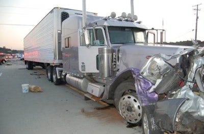 Driver fatigue and drug use were cited as factors leading to this deadly crash in 2015 on Interstate 75 in Chattanooga, Tenn. (Source: NTSB)