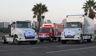 Hino joins a crowded green transportation field with the likes of Freightliner, Volvo, and Paccar, among others.