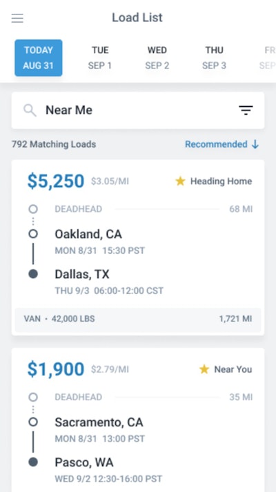 KeepTruckin has released a smart load board with free access to its current customers.