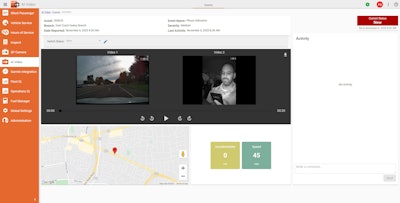 IntelliShift’s new AI Video can detect a range of risky driver behaviors, including distractions like texting.