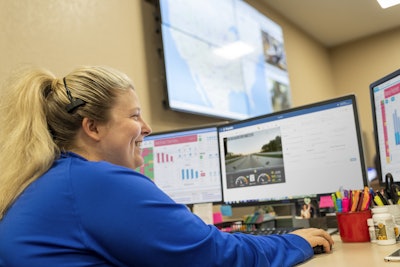 Chris Orban, vice president of data science for Trimble, advises that driver coaching messages should not just focus on singular negative events but include positive reinforcement.
