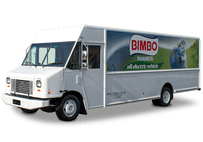 Ford works with various commercial EV companies including its QVM partner Motiv Power Systems which offers several all-electric models including this step van built on Ford’s popular F-59 chassis.