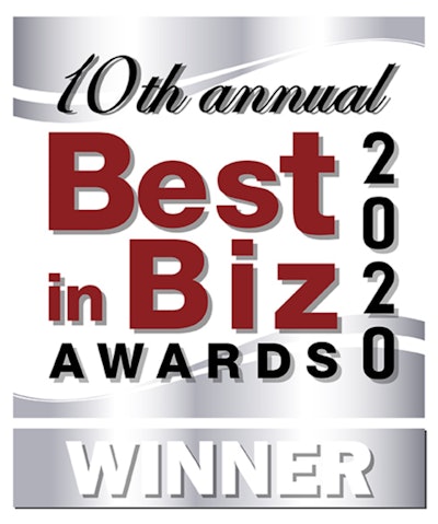 10th annual best in biz awards 2020 winner