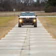 The GMC HUMMER EV arrived at GM’s Milford Proving Grounds to c