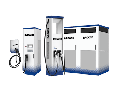 Paccar Parts has launched a line of electric vehicle chargers.