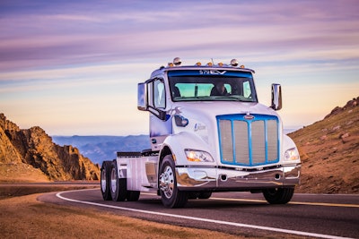 Peterbilt announced this week that its 579EV made several trips up and down Pikes Peak in Colorado. Electric trucks, just like electric cars, continue to improve and are increasingly going to work.