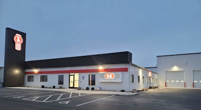 NEW RIHM KENWORTH FACILITY IN MINNESOTA UPDATES PRIOR SPACE | Rihm Kenworth opened a new facility in Albert Lea, Minnesota, to meet growing demand for trucks, parts and services, the company said. The new dealership, off I-35 at 77847 209th Street in Albert Lea, offers services from truck and parts sales to repairs and equipment leasing and rental through Rihm Leasing. The new location moves an original one opened near I-90 in Albert Lea in 2006, providing greater warehouse and shop capacity. Said Kari Rihm, Rihm CEO and President, “We had outgrown our original space and view this move as a terrific opportunity to meet truckers’ needs on the I-35 corridor near two major truck stops.” The dealership is the fifth new facility Rihm Kenworth has opened since 2017, including a new headquarters in South St. Paul and another Twin Cities facility, and two other dealerships in Winona and Mankato. The new Albert Lea locations boasts 27,000 square feet and 12 services bays, a wash bay and more than 6,000 square feet of warehouse.
