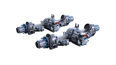 Meritor has reached supplier agreements with Lion Electric, a Canadian manufacturer of medium and heavy-duty zero-emission vehicles, Autocar, an American specialty truck manufacturer, and Volta Trucks, a London-based electric commercial vehicle startup. Each company will use the Blue Horizon 14Xe integrated ePowertrain in its production trucks.
