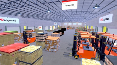 LTL cross dock virtual environment